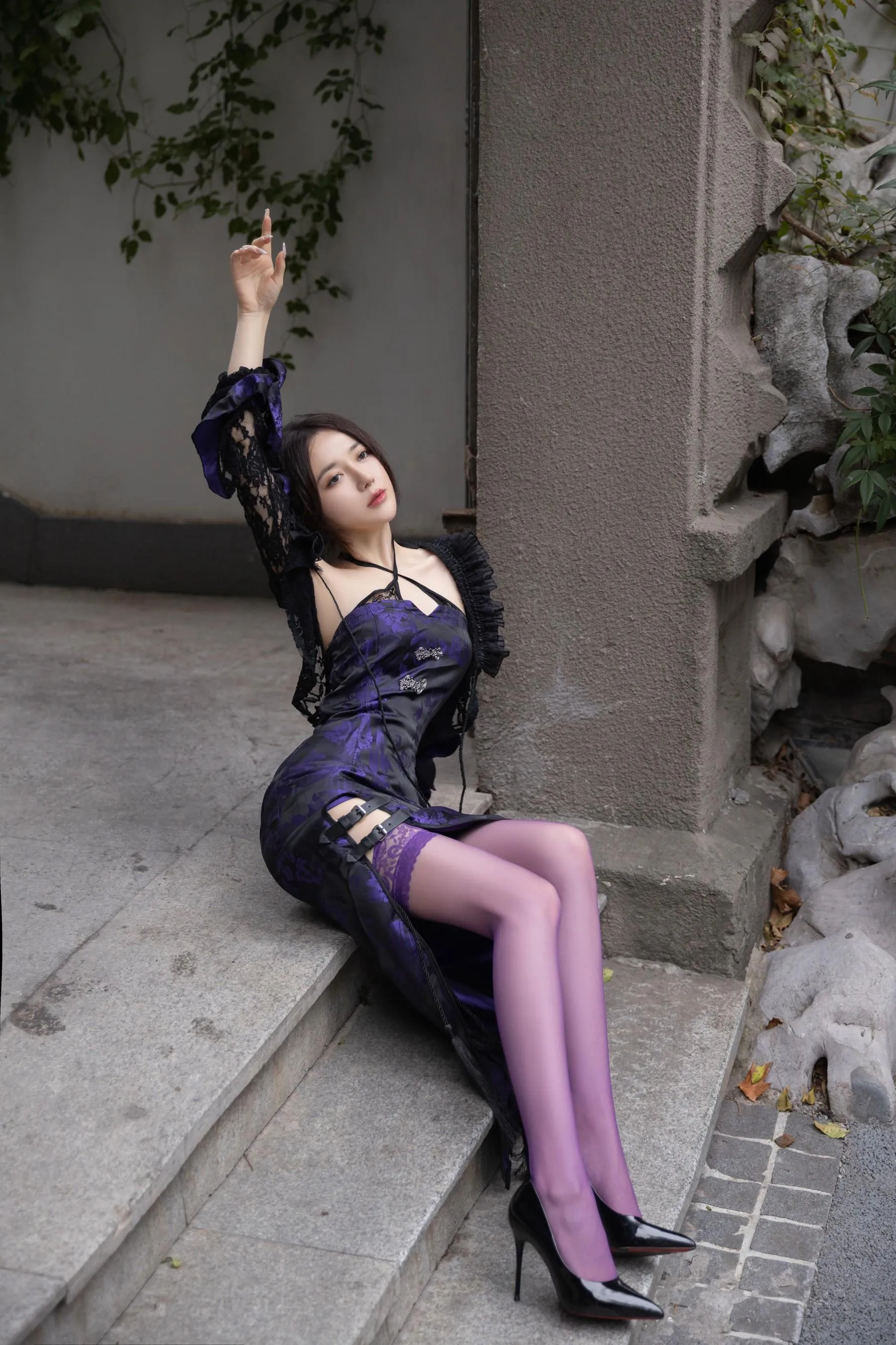 NO.0008 秀人名模鱼子酱Fish内部私购未上架《独角戏》写真 [69P]插图6